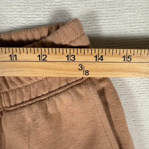 American Eagle Outfitters Jogger Women Size S Brown Mustard Sweatpants Soft - Picture 4 of 13